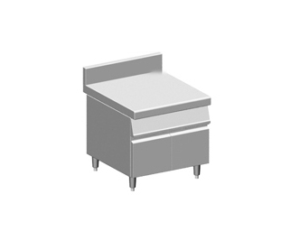 西餐炉拼柜（双门） 尺寸：800x900x800+50