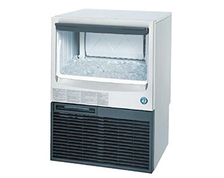 柜台制冰机连储冰箱 尺寸：500x670x700